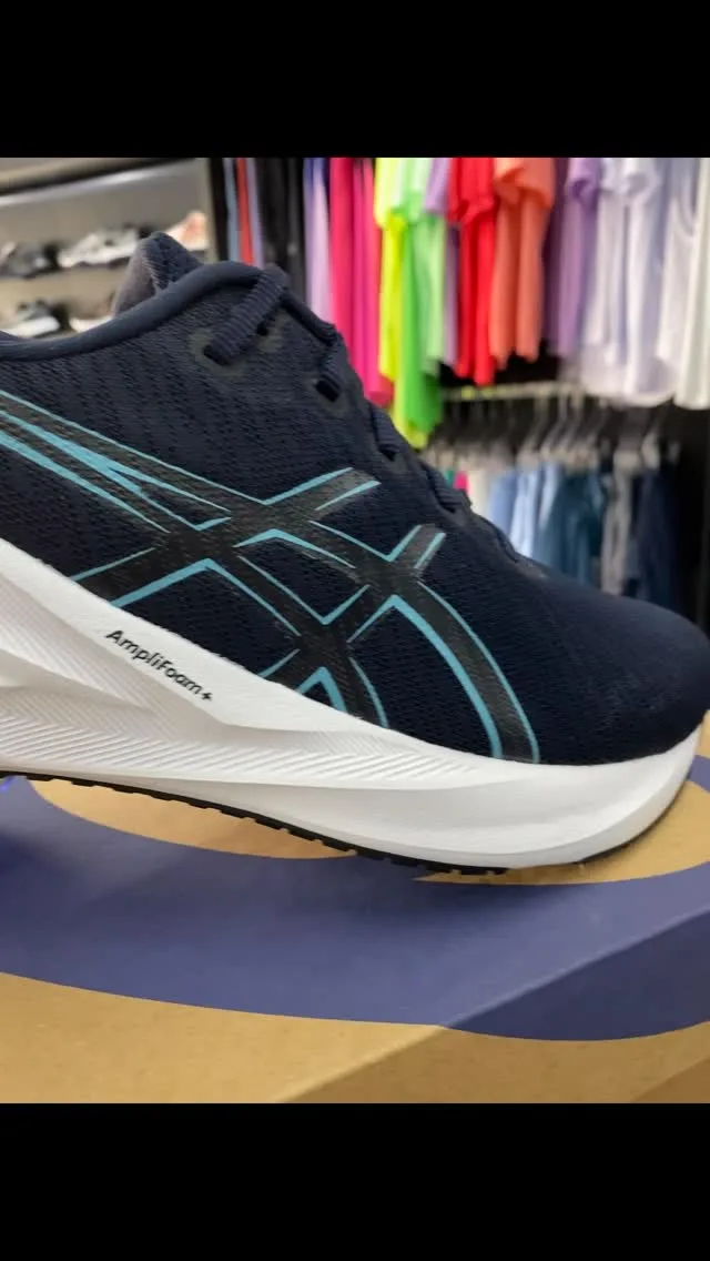 Asics marinho com azul claro